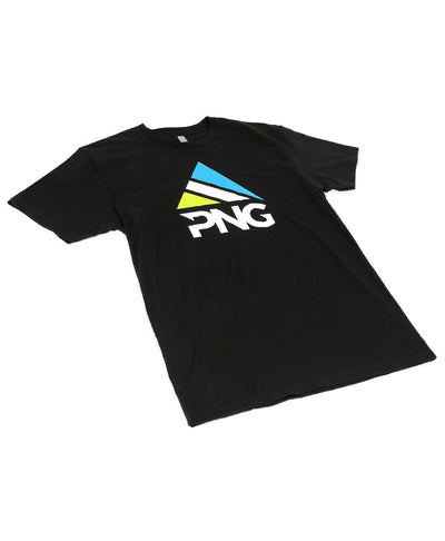 Mens Short Sleeve Tri-Color Stacked T-Shirt - Pinnacle Nutrition Group
