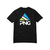 Mens Short Sleeve Tri-Color Stacked T-Shirt - Pinnacle Nutrition Group